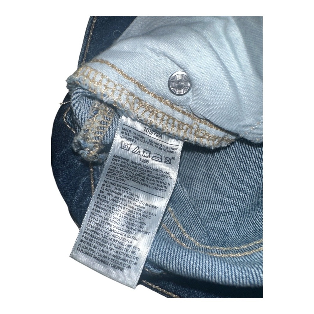 Old Navy Womens High Waisted Barrel Ankle Jeans, Size 8 - Picture 10 of 10